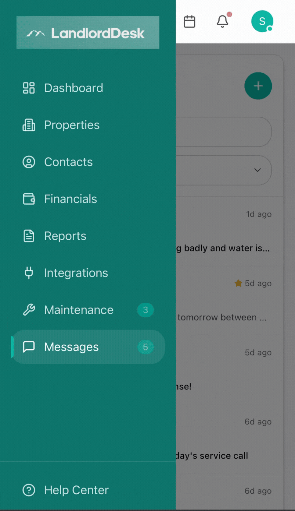 Tenant Messaging - Communication portal